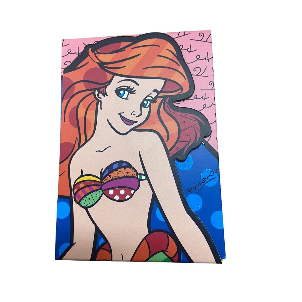 Enesco Britto Colab Little Mermaid Tablet Notebook Pocket Sized
